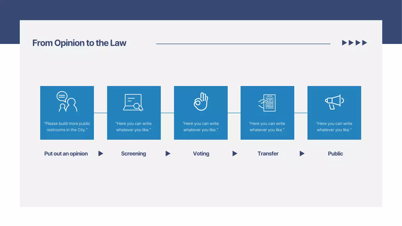 Blue Modern Engagement Announcement Presentation