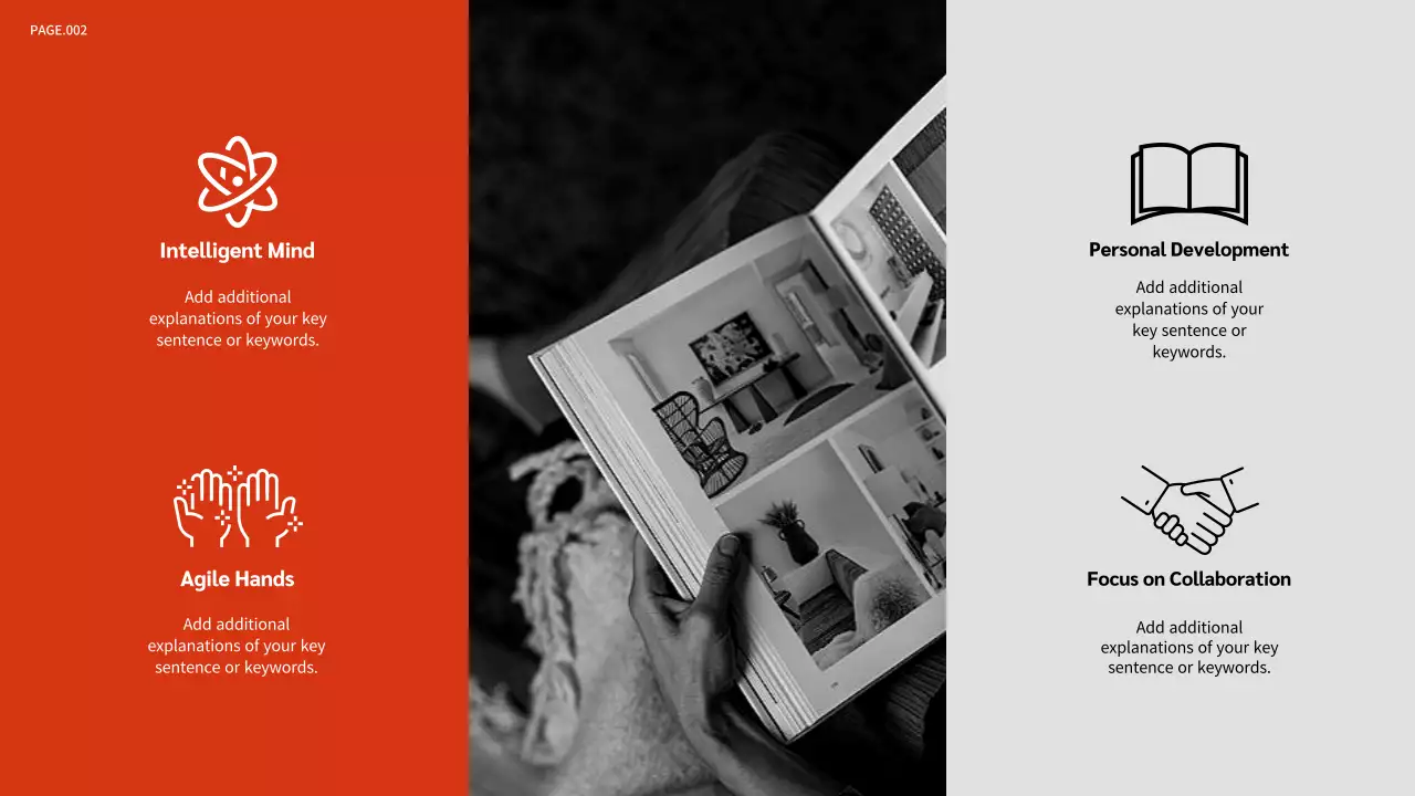 Red Modern Portfolio Document Presentation