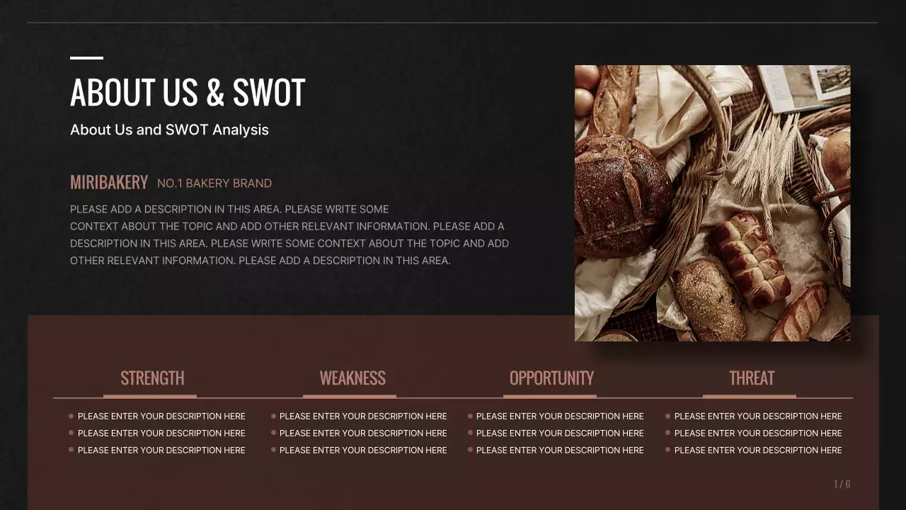 Brown Modern Bakery Proposal Presentation