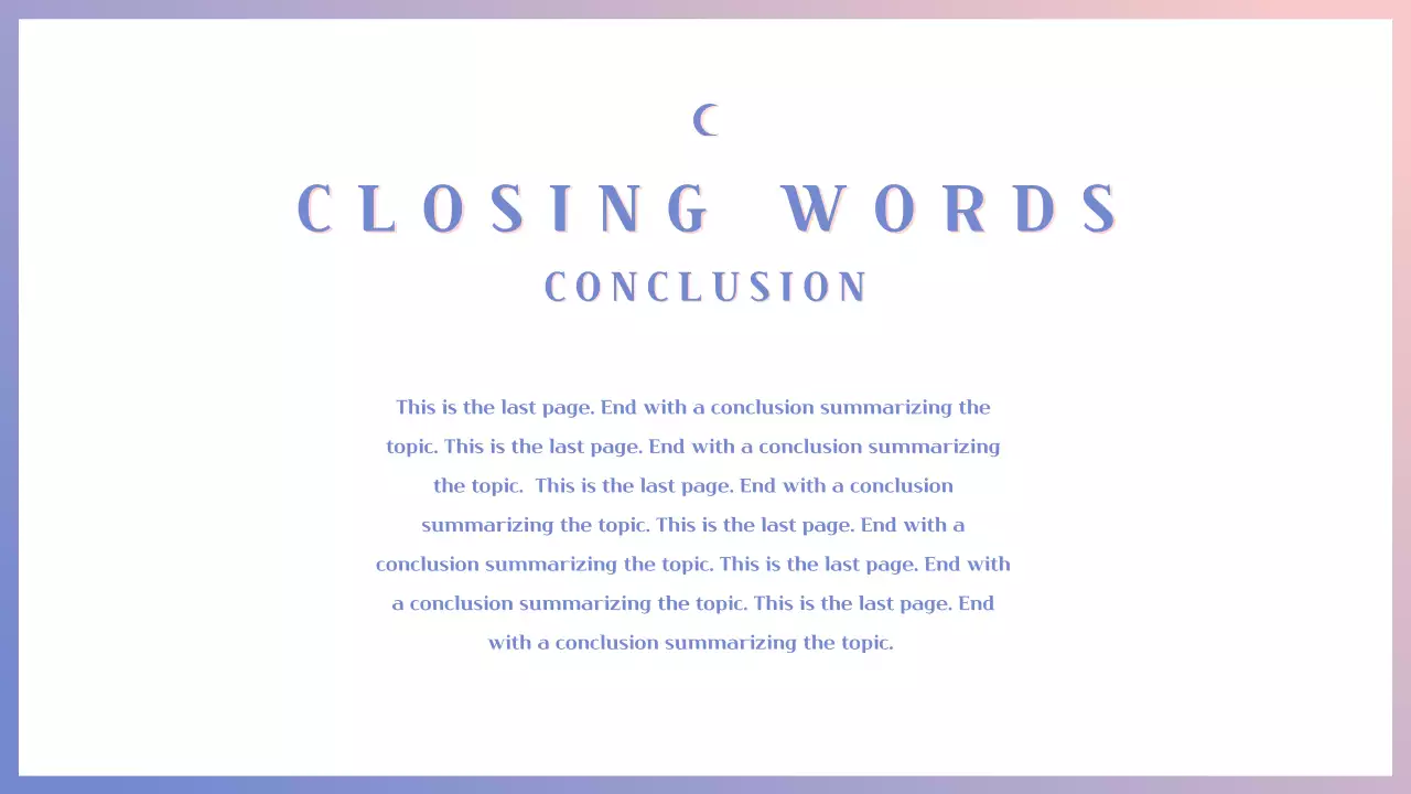 Pastel Minimal Guide Presentation