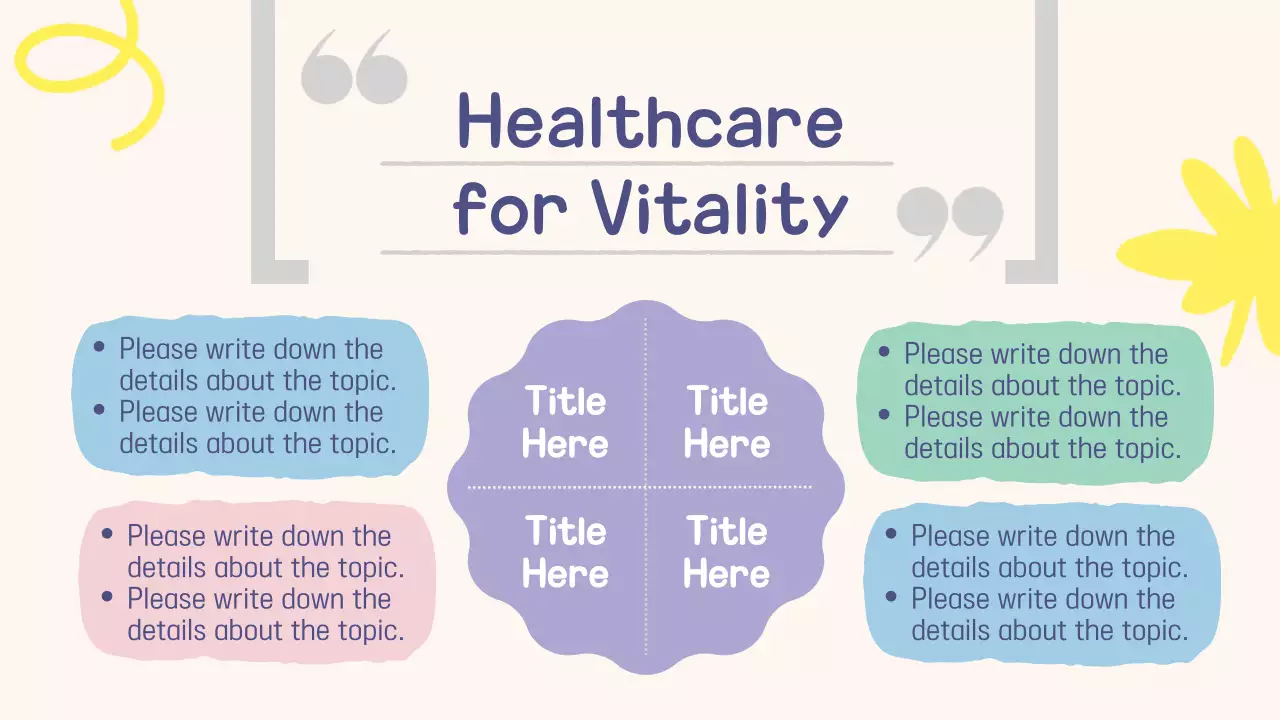 Yellow Simple Senior Guide Presentation
