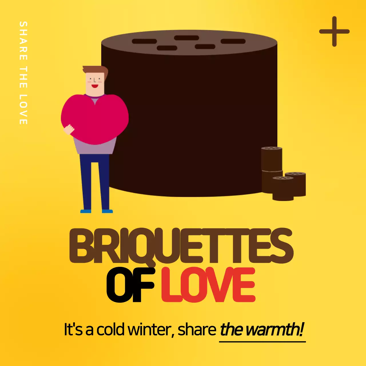 Pink Modern Love Promotion Instagram Post