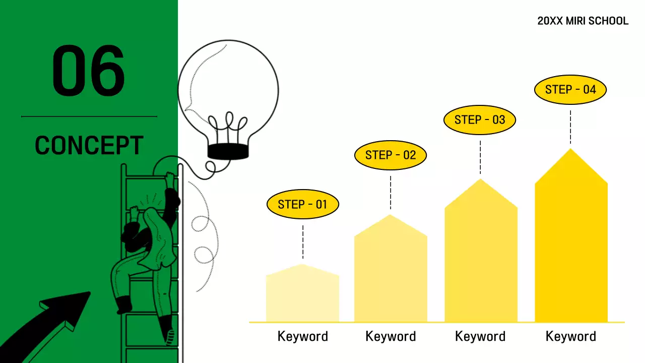 Green Minimal School Guide Presentation