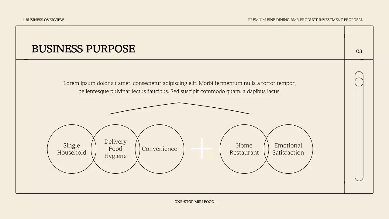 Beige Minimal Investment Proposal Document Presentation