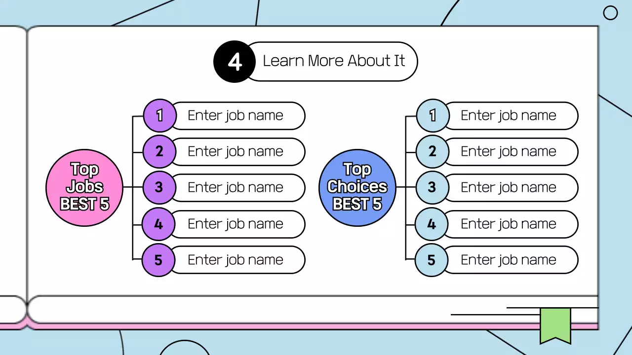 핑크 모던 컬리지 플래너 다이어리 프레젠테이션