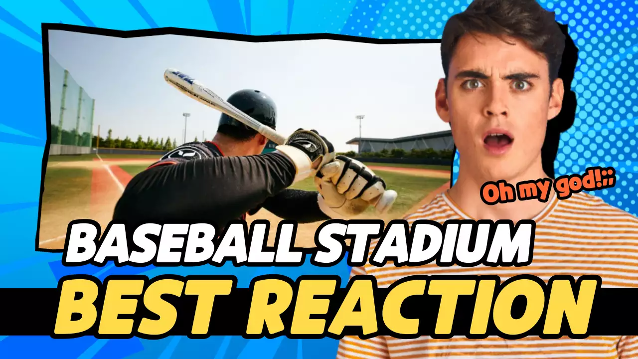 Orange Comic Baseball Event YouTube Thumbnail