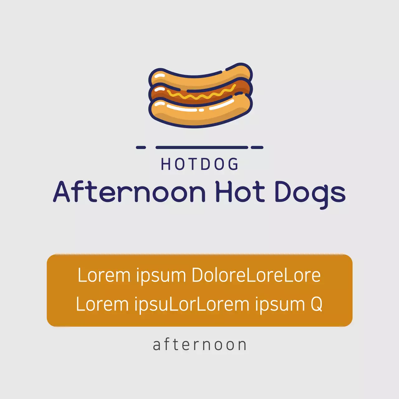 White Minimal Food Promotion Banner