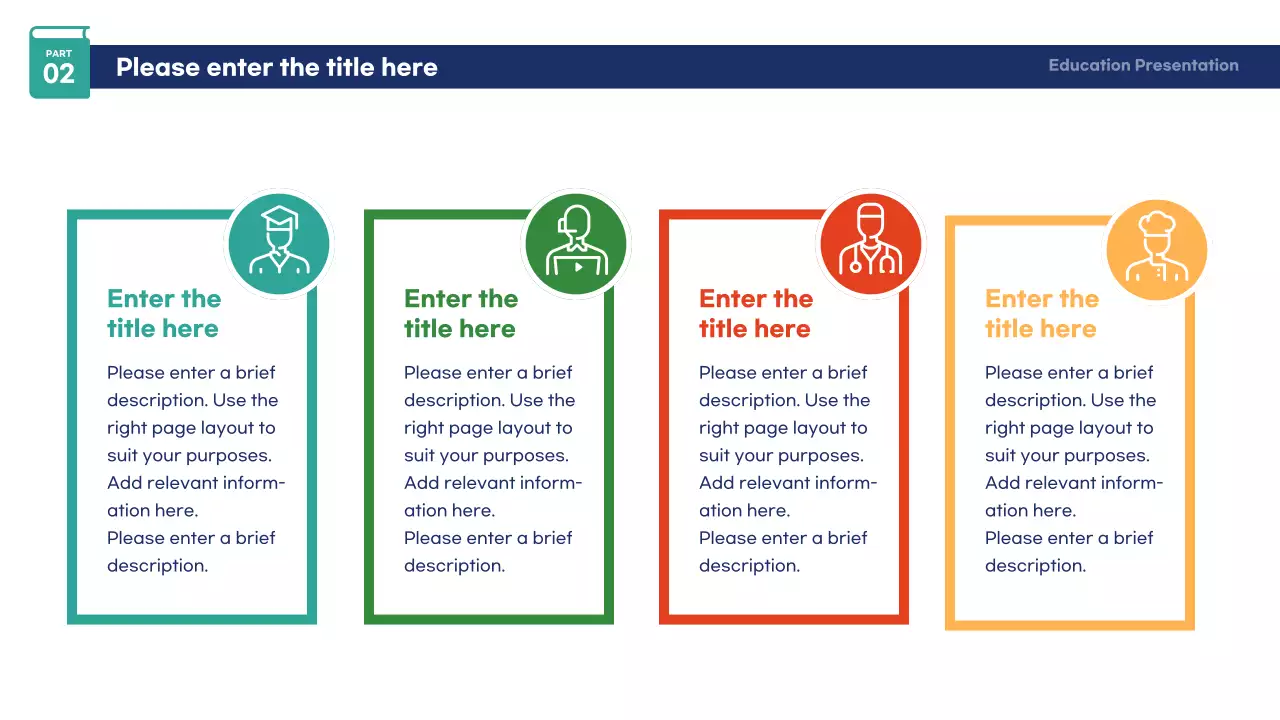 Blue Simple Education Presentation