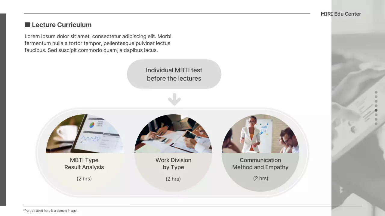 Beige Modern Mbti Proposal Presentation
