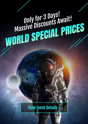 Black Modern Space Promotion Poster