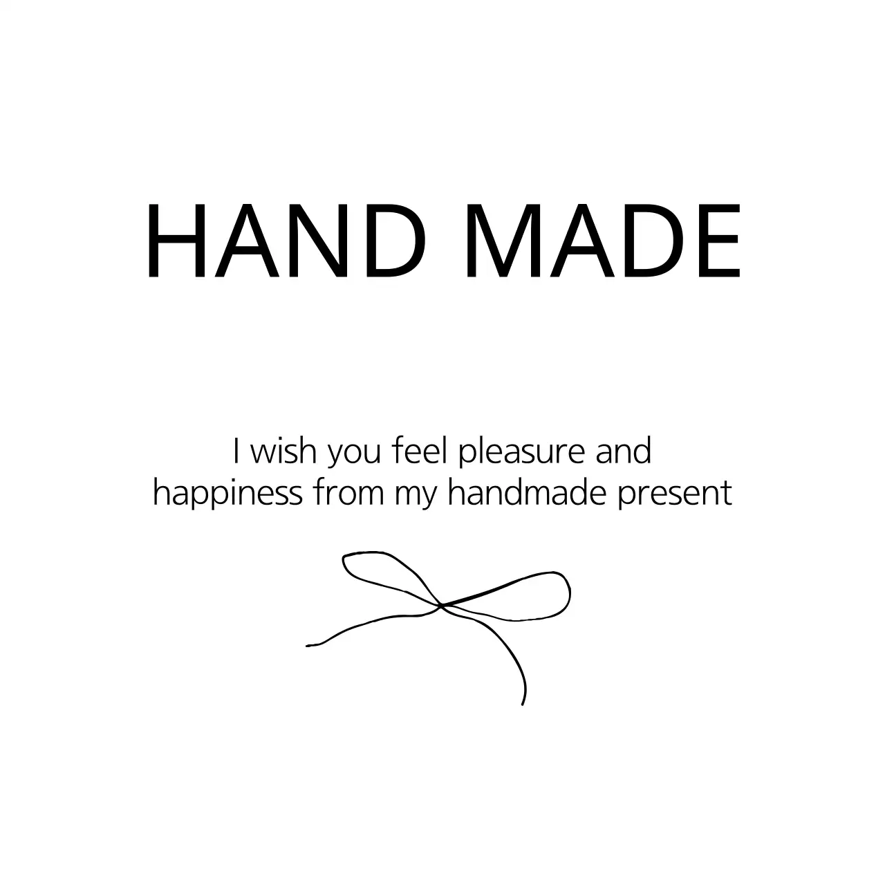 Biểu ngữ thẻ quà tặng tối giản màu trắng