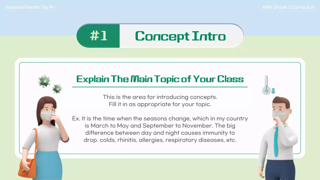 Green Modern Health Guide Presentation