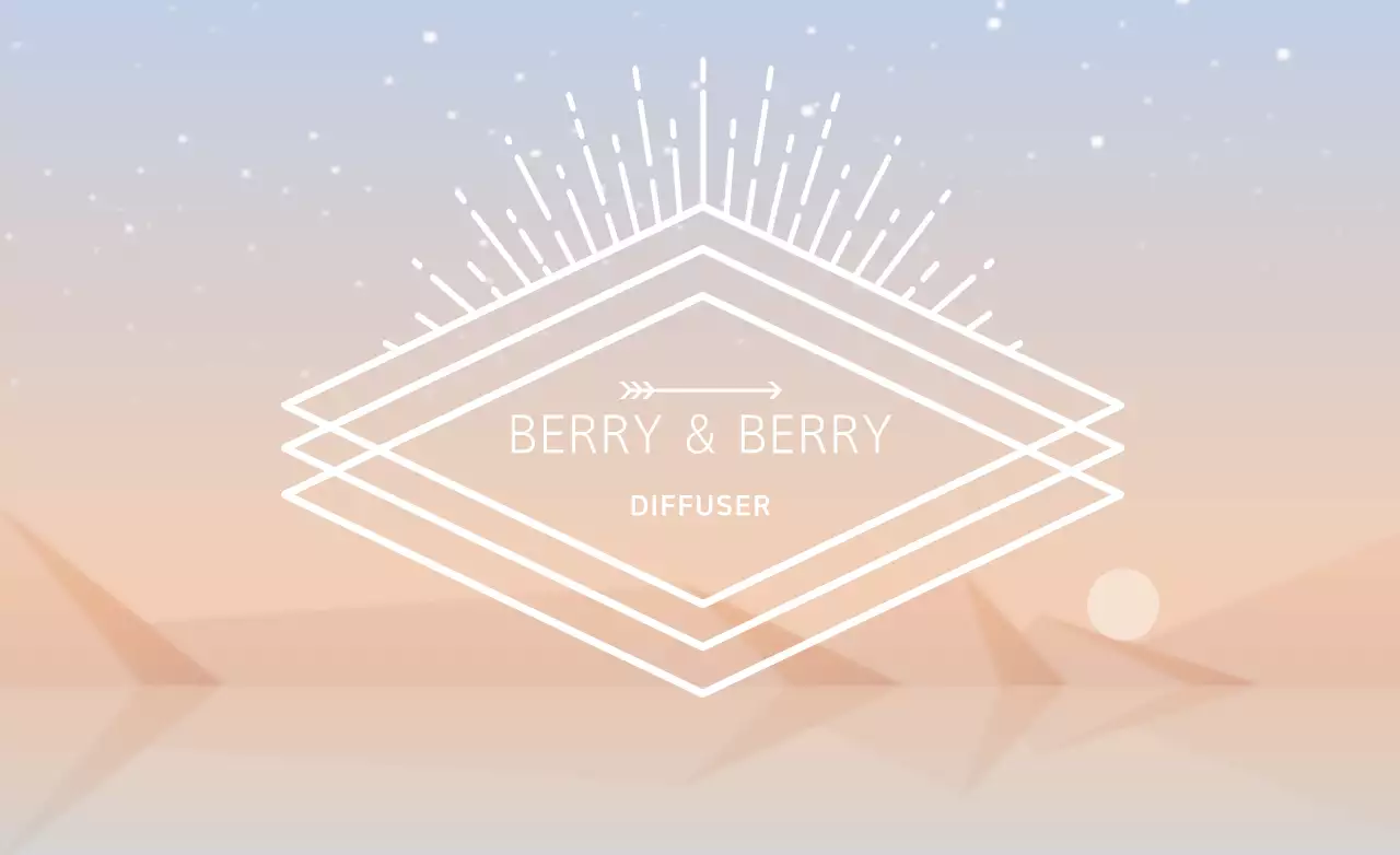 Banner de propaganda difusor minimalista bege