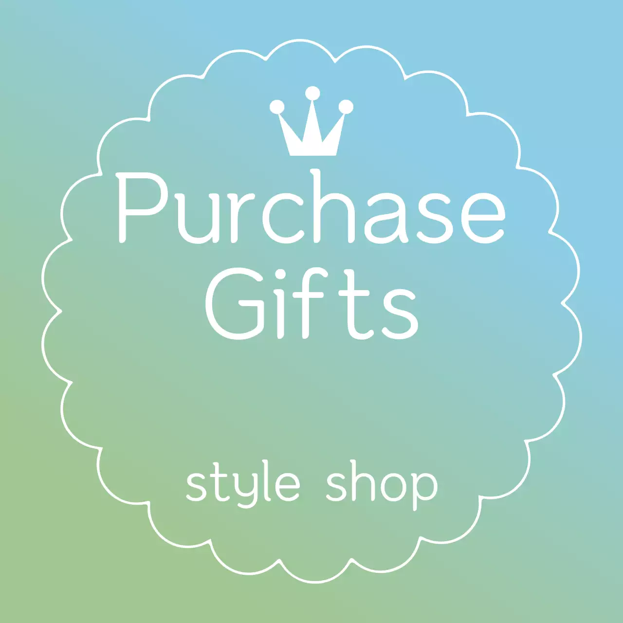 Blue Minimal Gift Promotion Banner