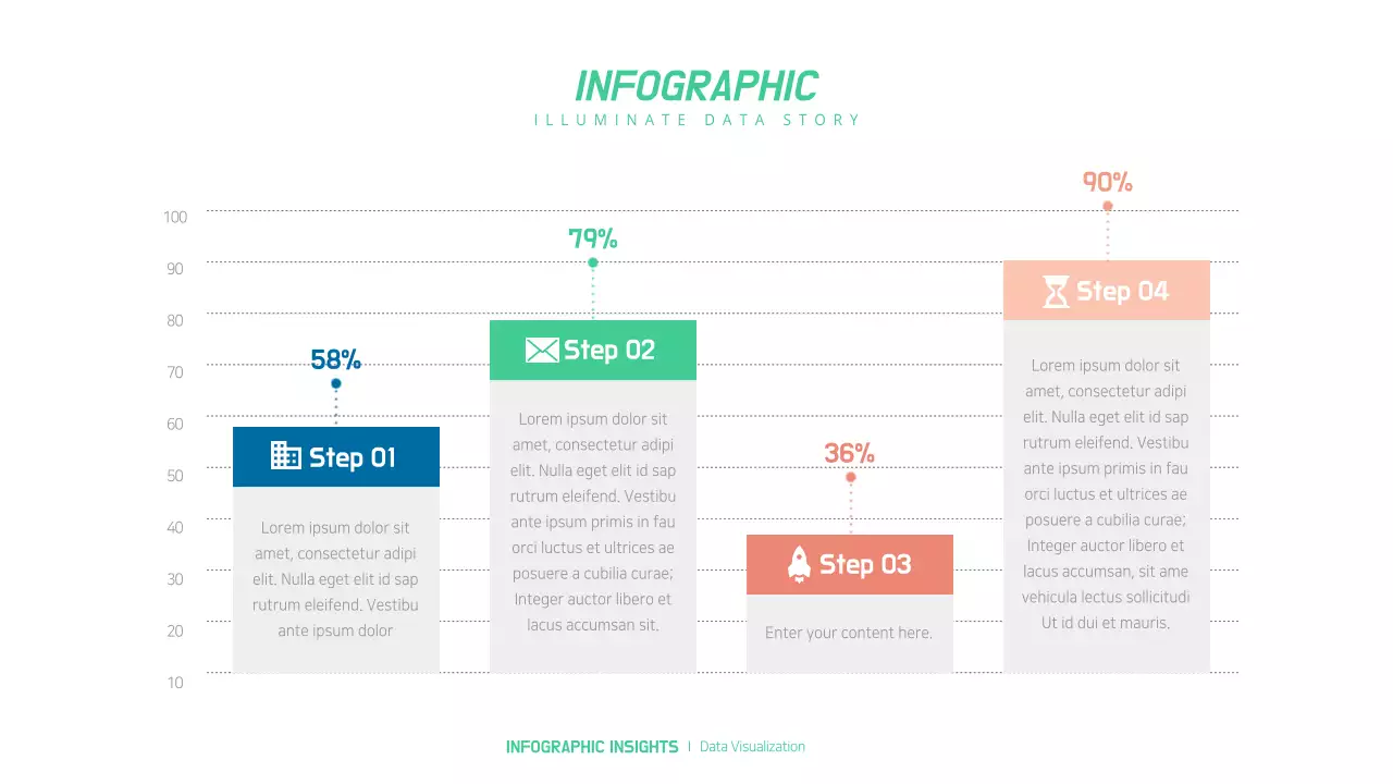 Colorful Minimal Data Guide Infographic