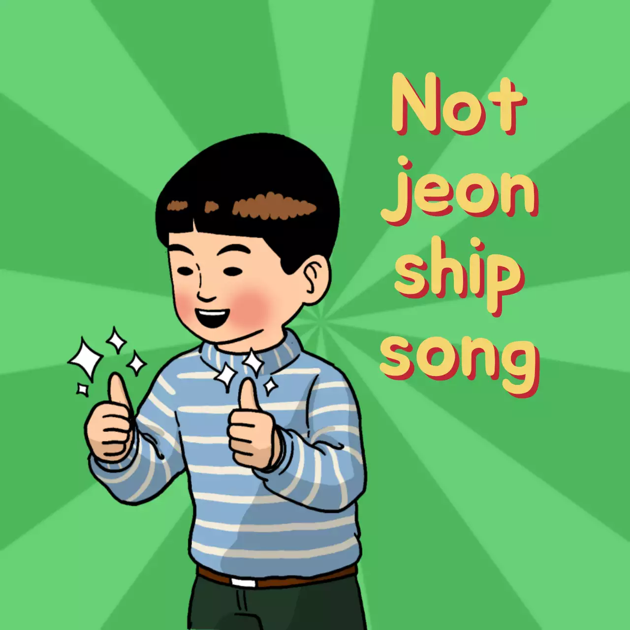 Green Comic Boy Meme Banner