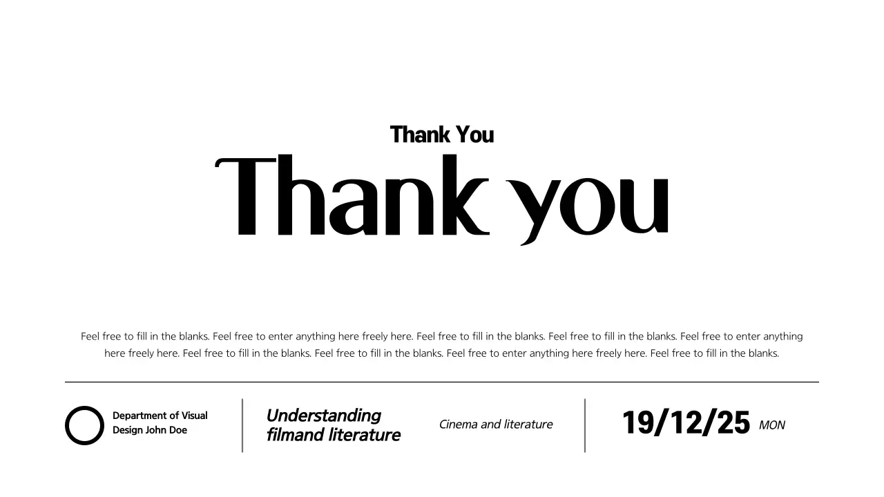 Black Minimalist Design Guide Presentation