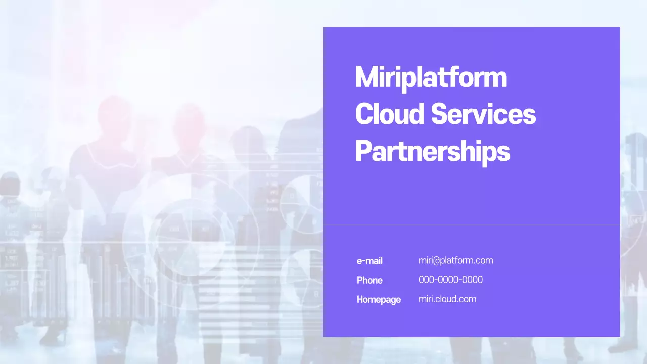 Blue Modern Cloud Information Presentation