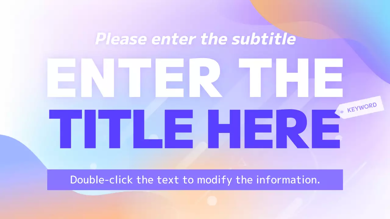 Bisnis gradien dalam warna ungu