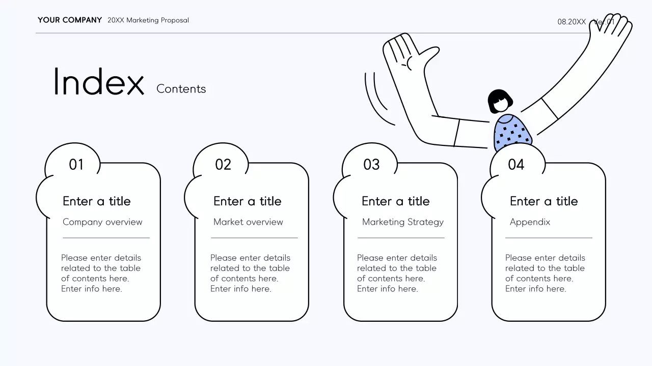 Tài liệu trình bày báo cáo kinh doanh tối giản màu xanh