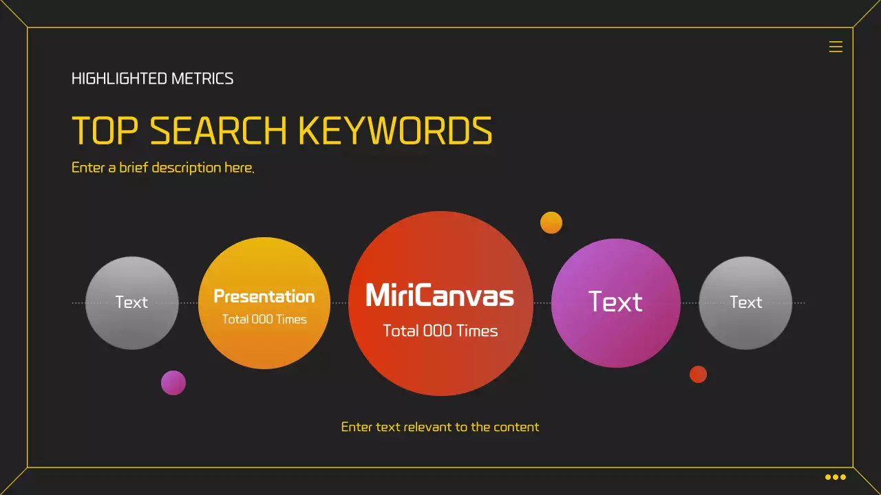 Black Modern Infographic Report Presentation