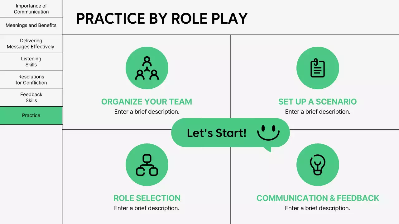 Green Minimal Communication Lecture Presentation