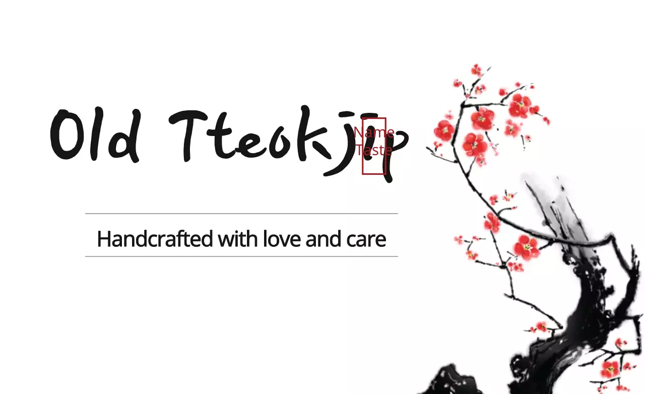 White Traditional Handcrafted Advertisement Banner