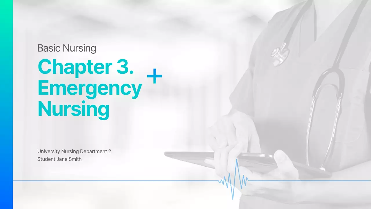 Teal Professional Nursing Guide Presentation