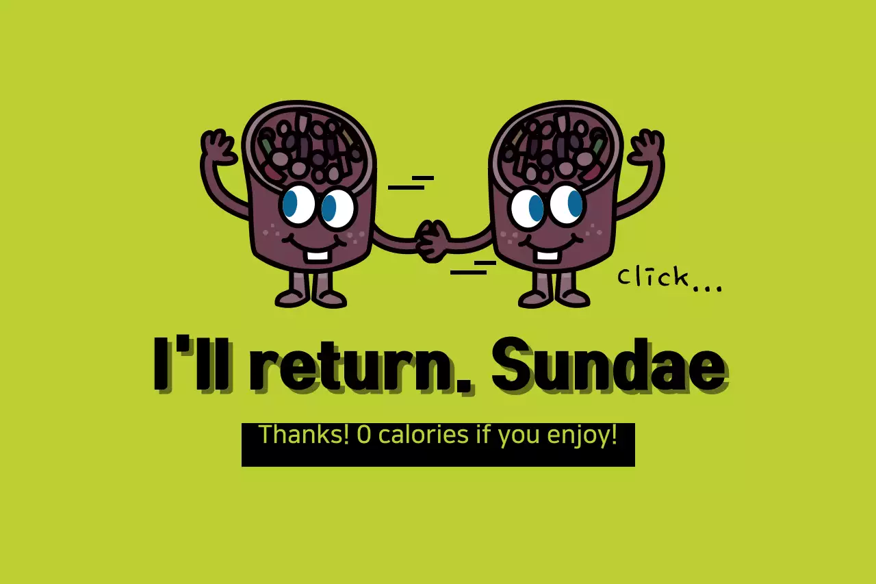 Green Comic Food Advertisement Banner