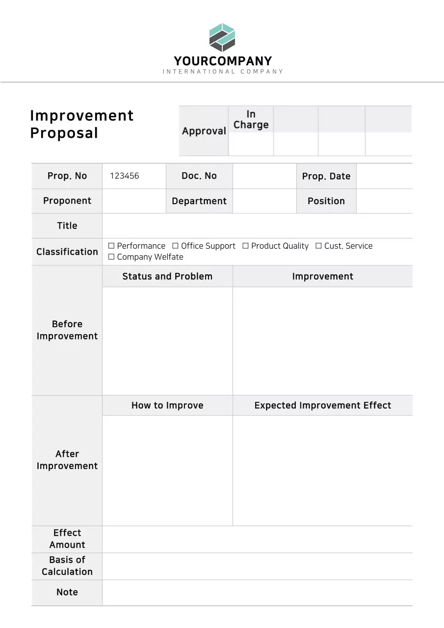 Grey Professional Proposal Document