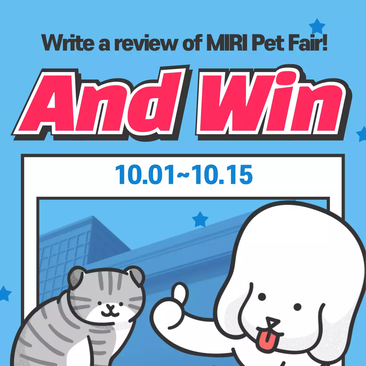 Orange Retro Pet Promotion Instagram Post