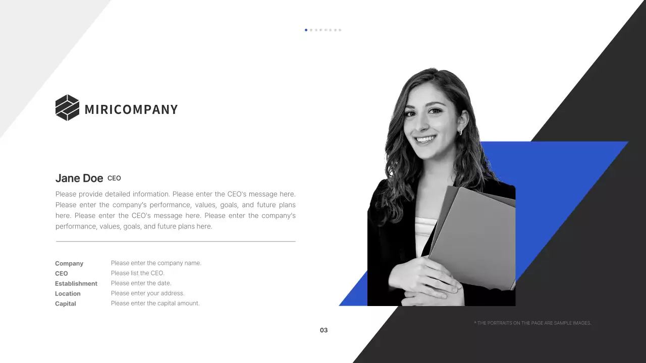 Blue Modern Business Plan Presentation