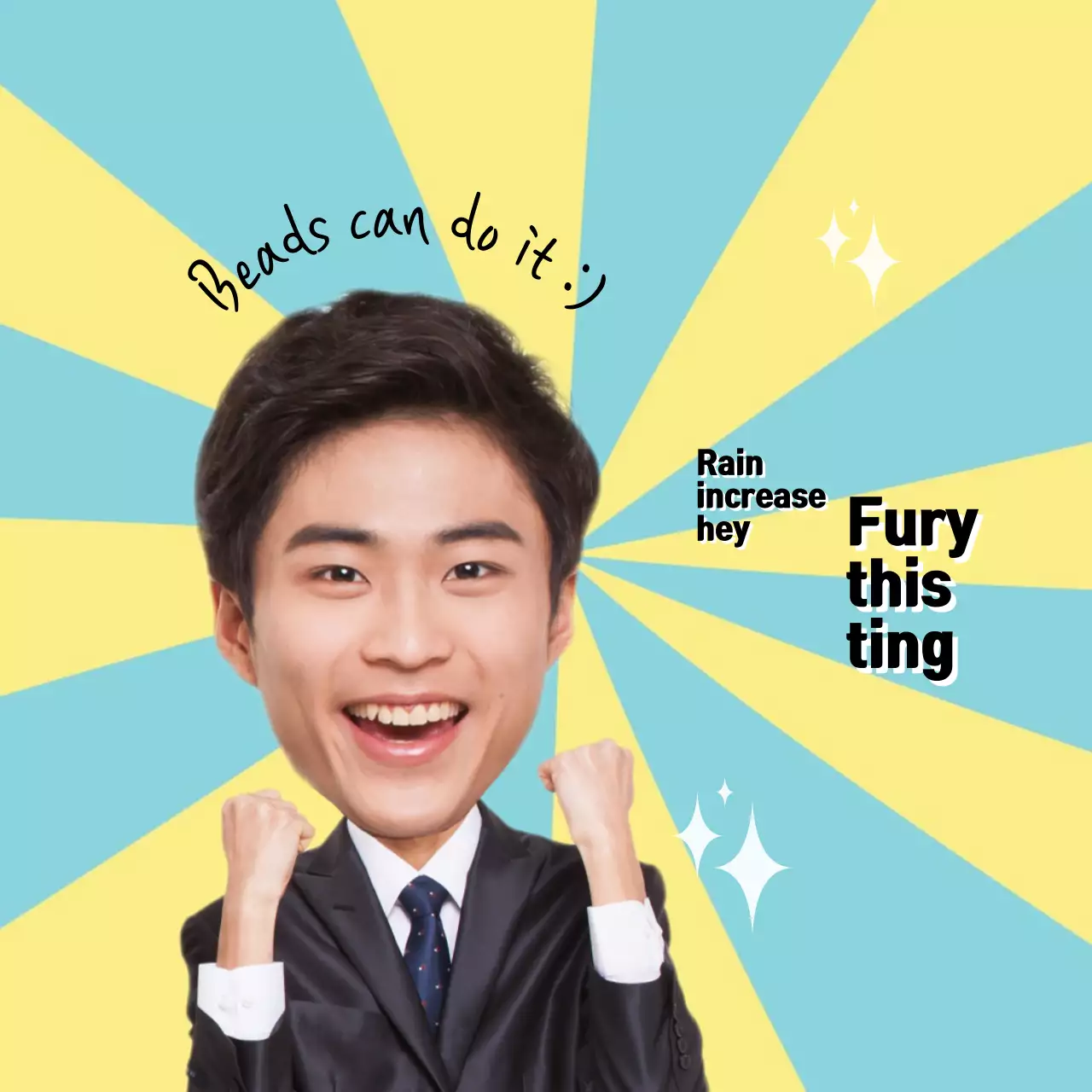 Yellow Pop Motivation Poster Banner