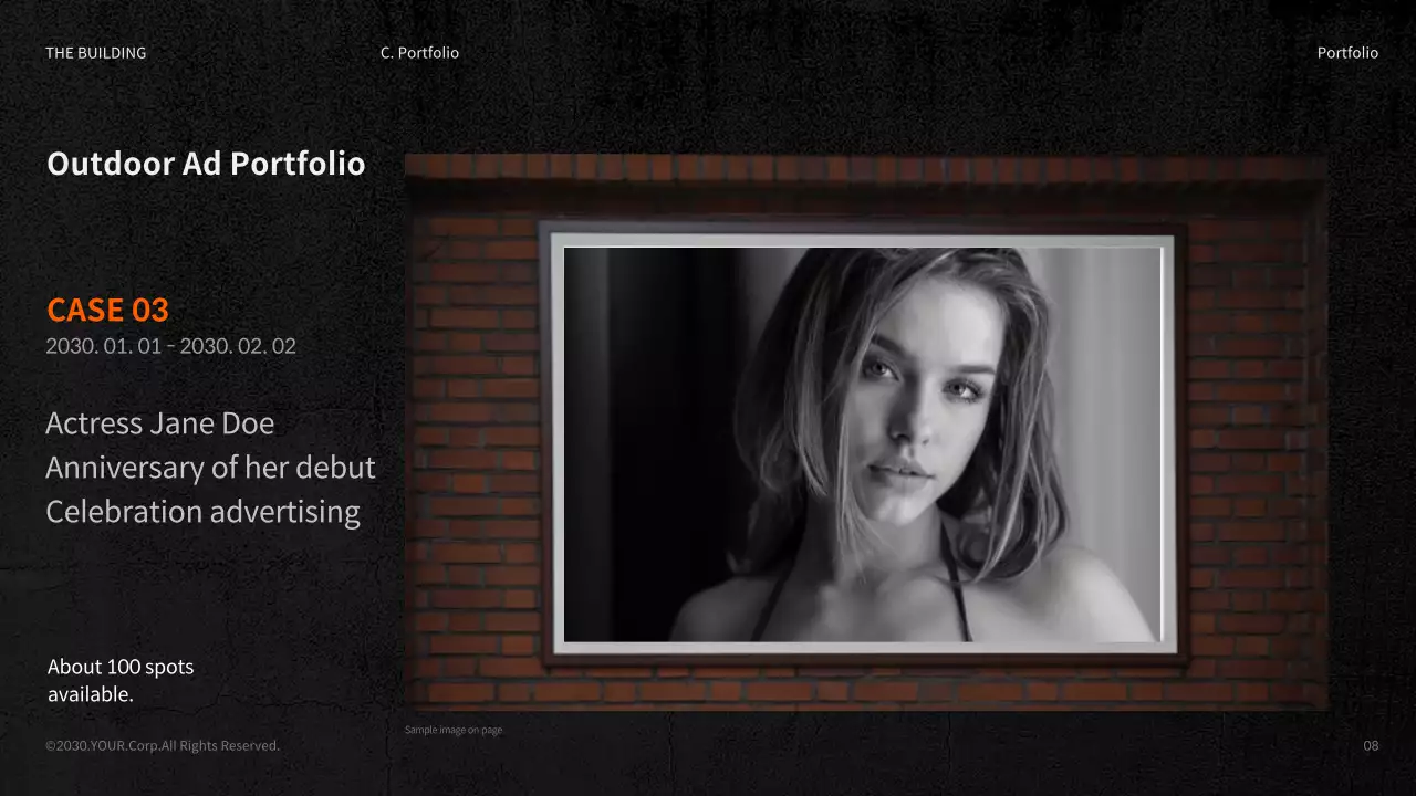 Orange Modern Advertising Guide Presentation