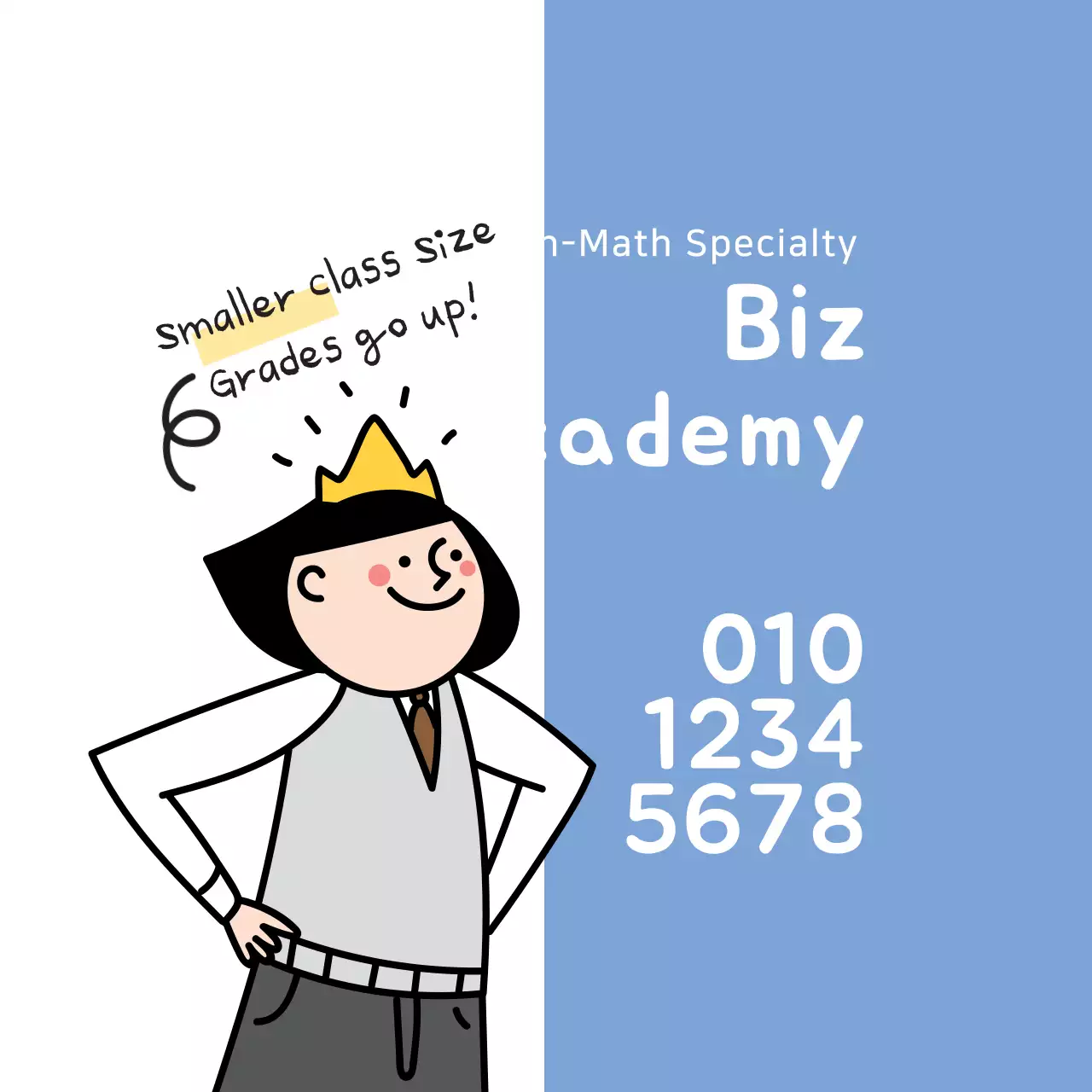 Blue Cartoon Education Advertisement Banner