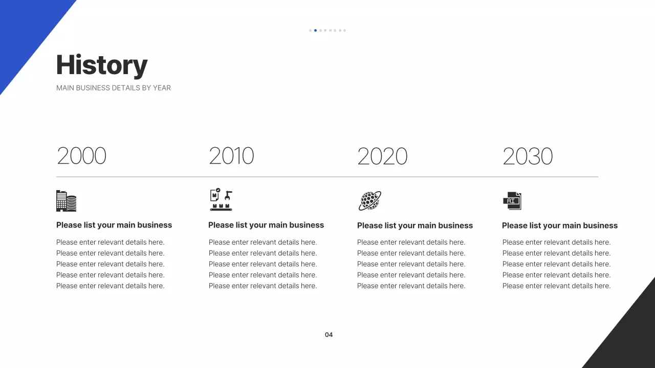 Blue Modern Business Plan Presentation