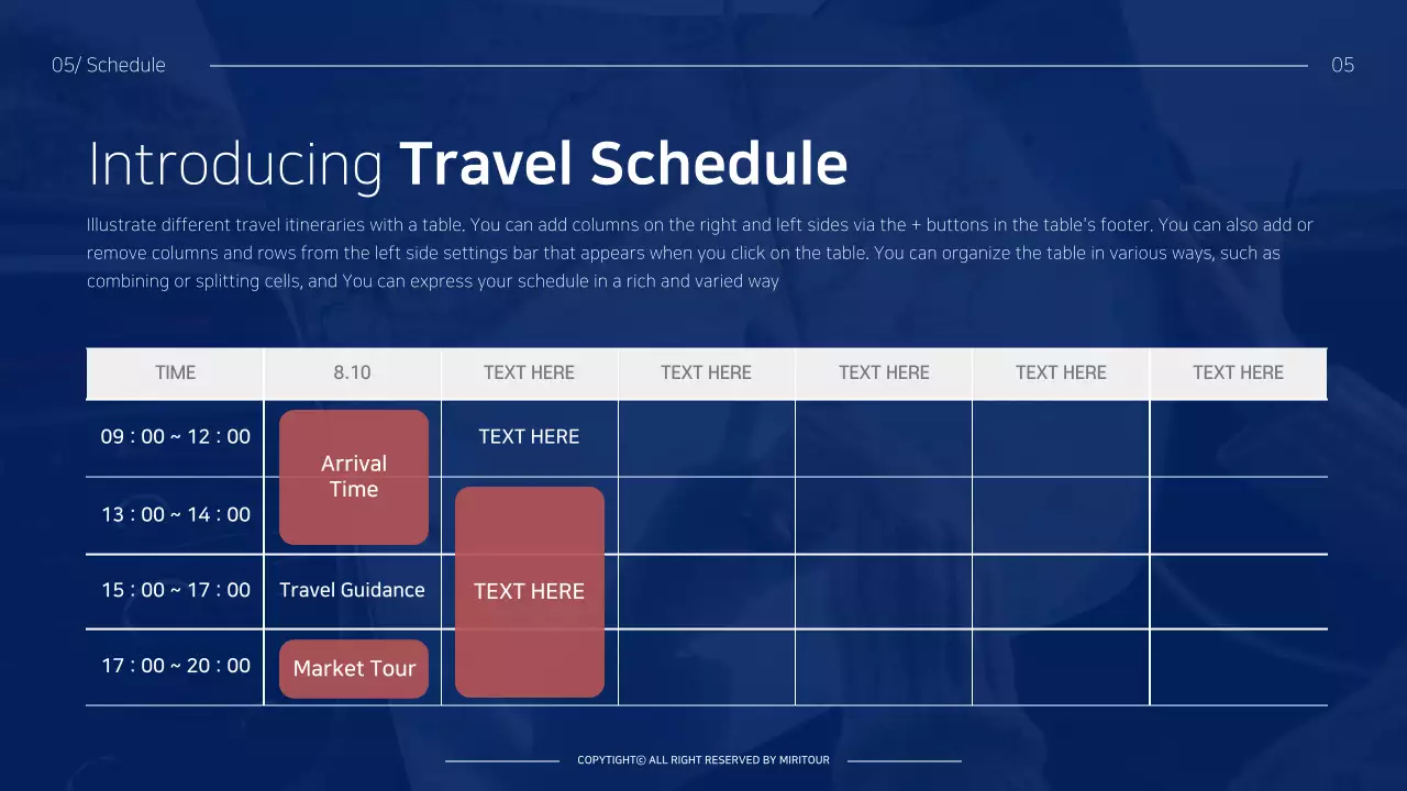 Red Modern Travel Brochure Presentation