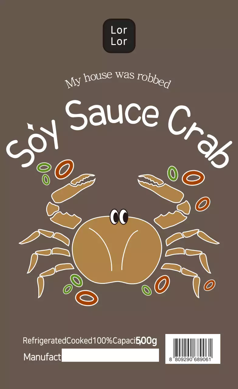 Nước tương hải sản sốt cua