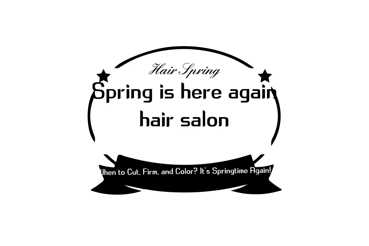 Banner de promoção de salão simples preto