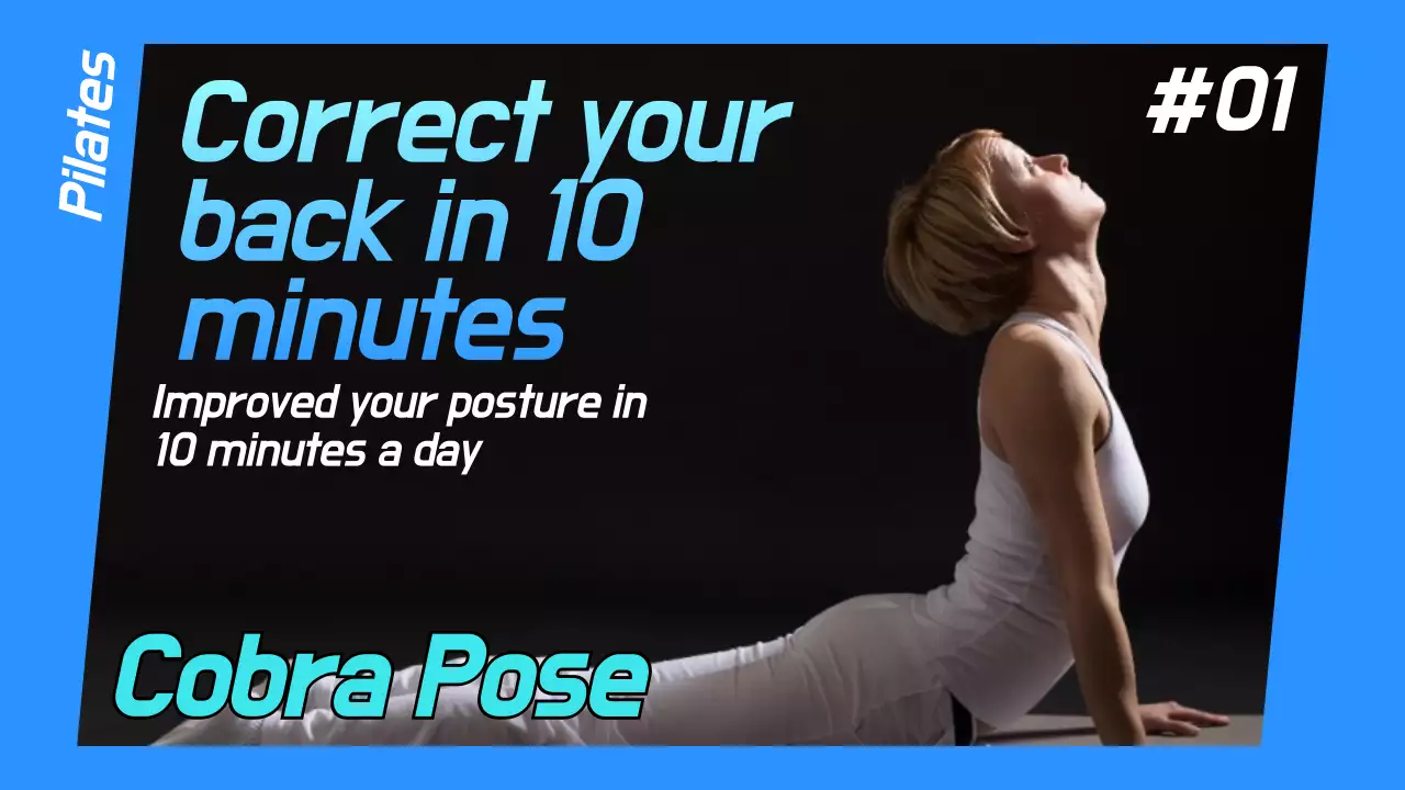 Blue Modern Yoga Guide YouTube Thumbnail