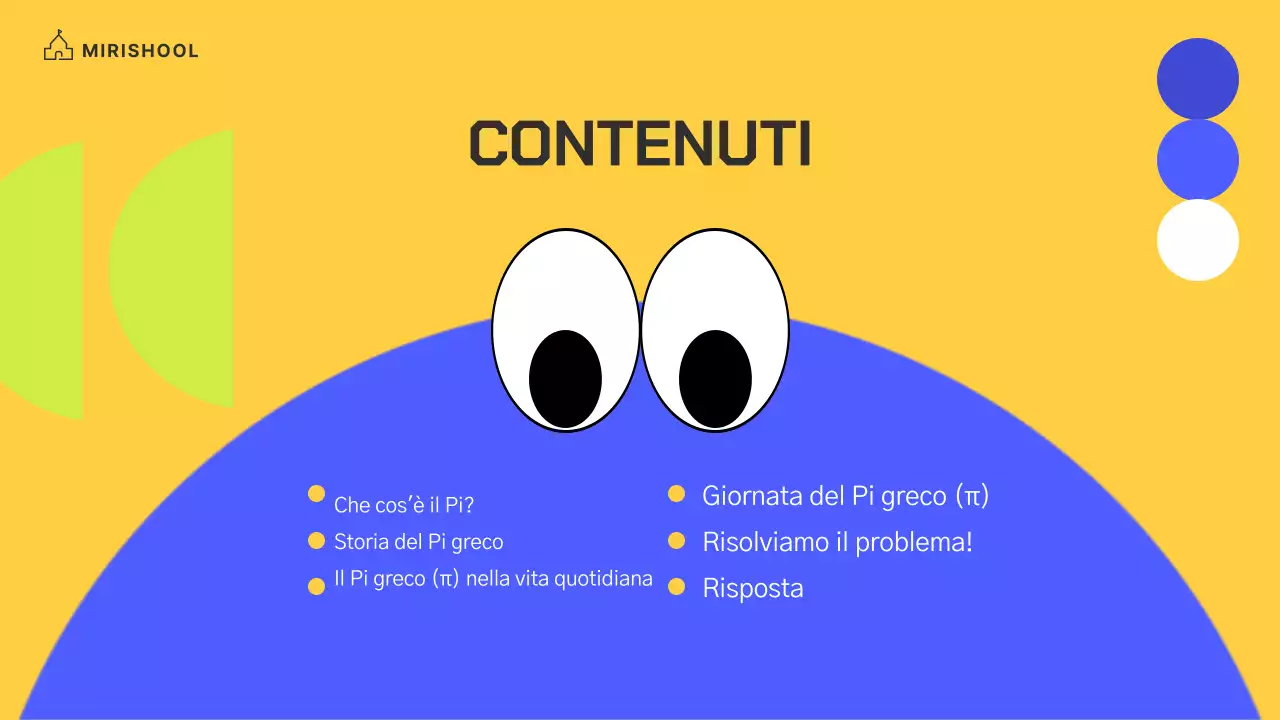 Illustrazione del personaggio dai colori vivaci con accenti gialli e blu cobalto