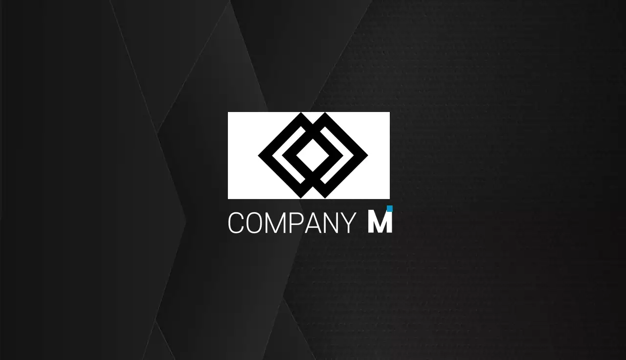 Black Modern Business Card