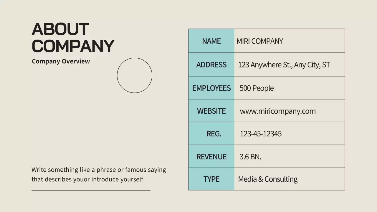 Beige Modern Business Presentation