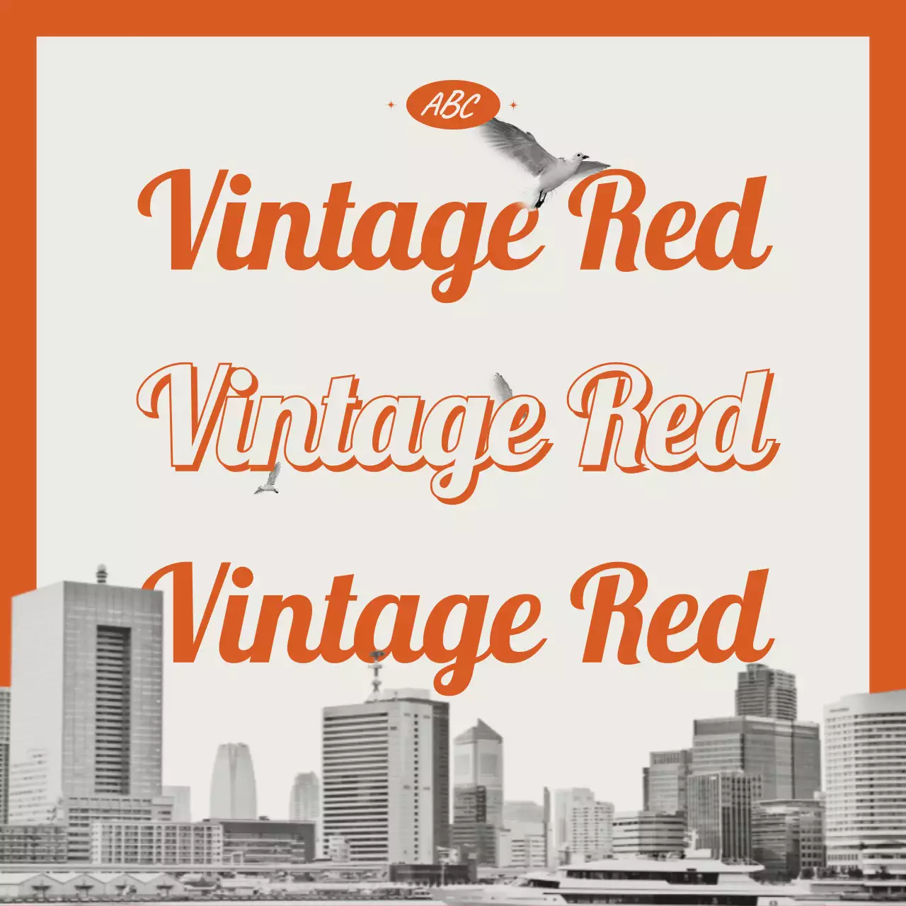 Gói bố cục khái niệm cổ điển nhiều màu