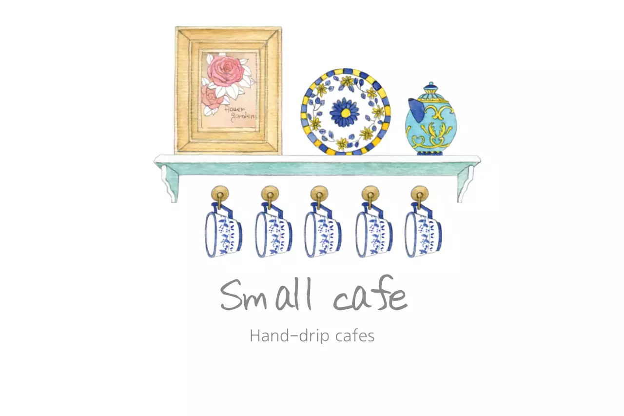 White Simple Cafe Advertisement Banner