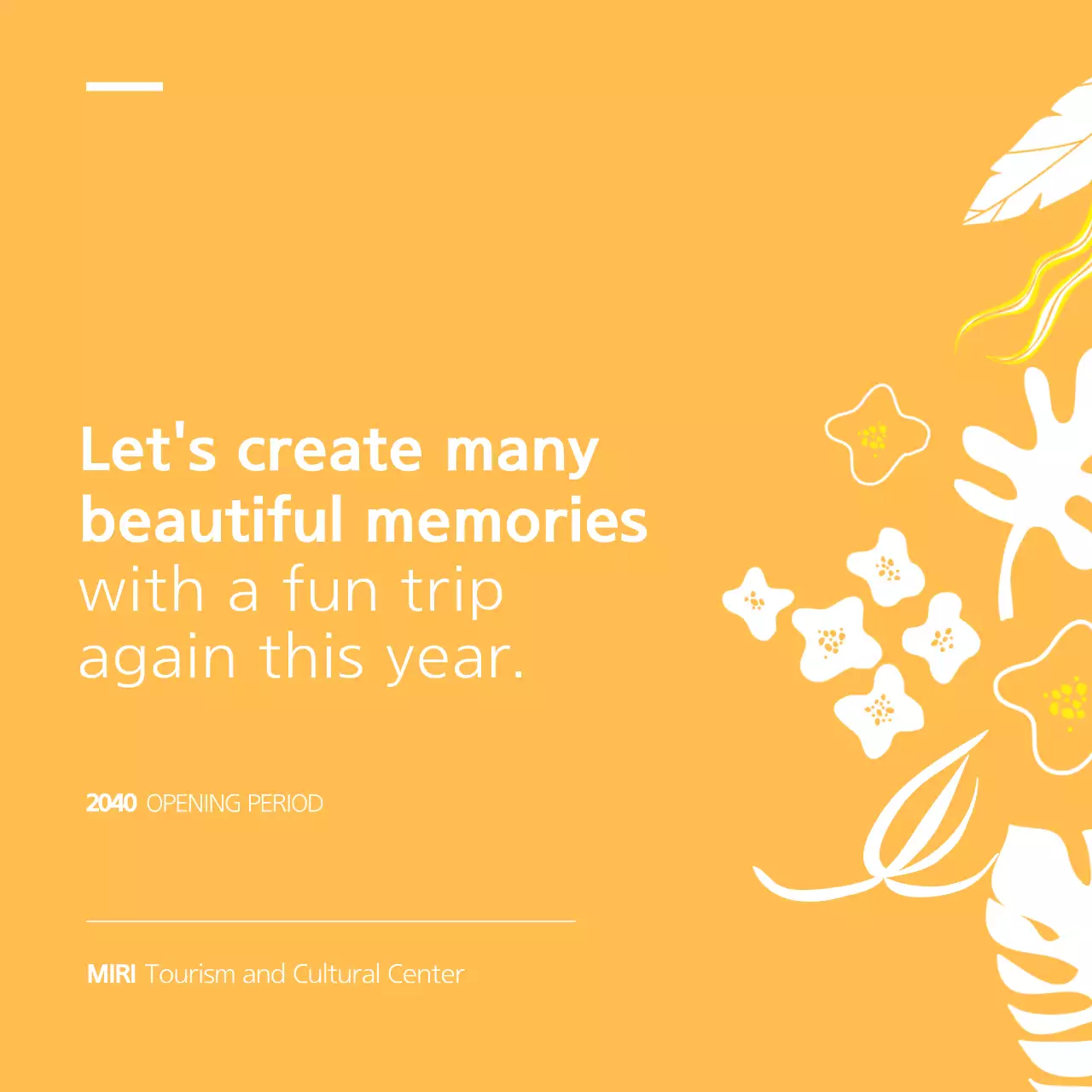 Green Tropical Beach Announcement Instagram Carousel