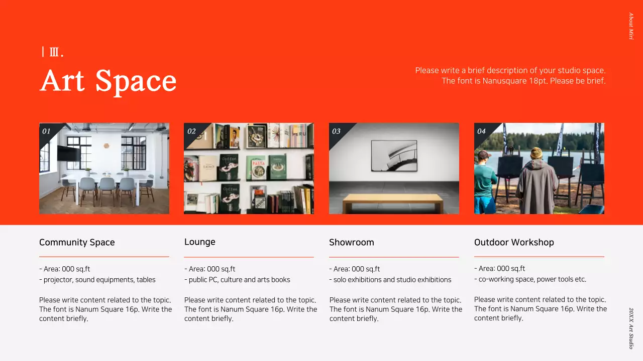 Apresentação do Guia de Arte Moderna Orange