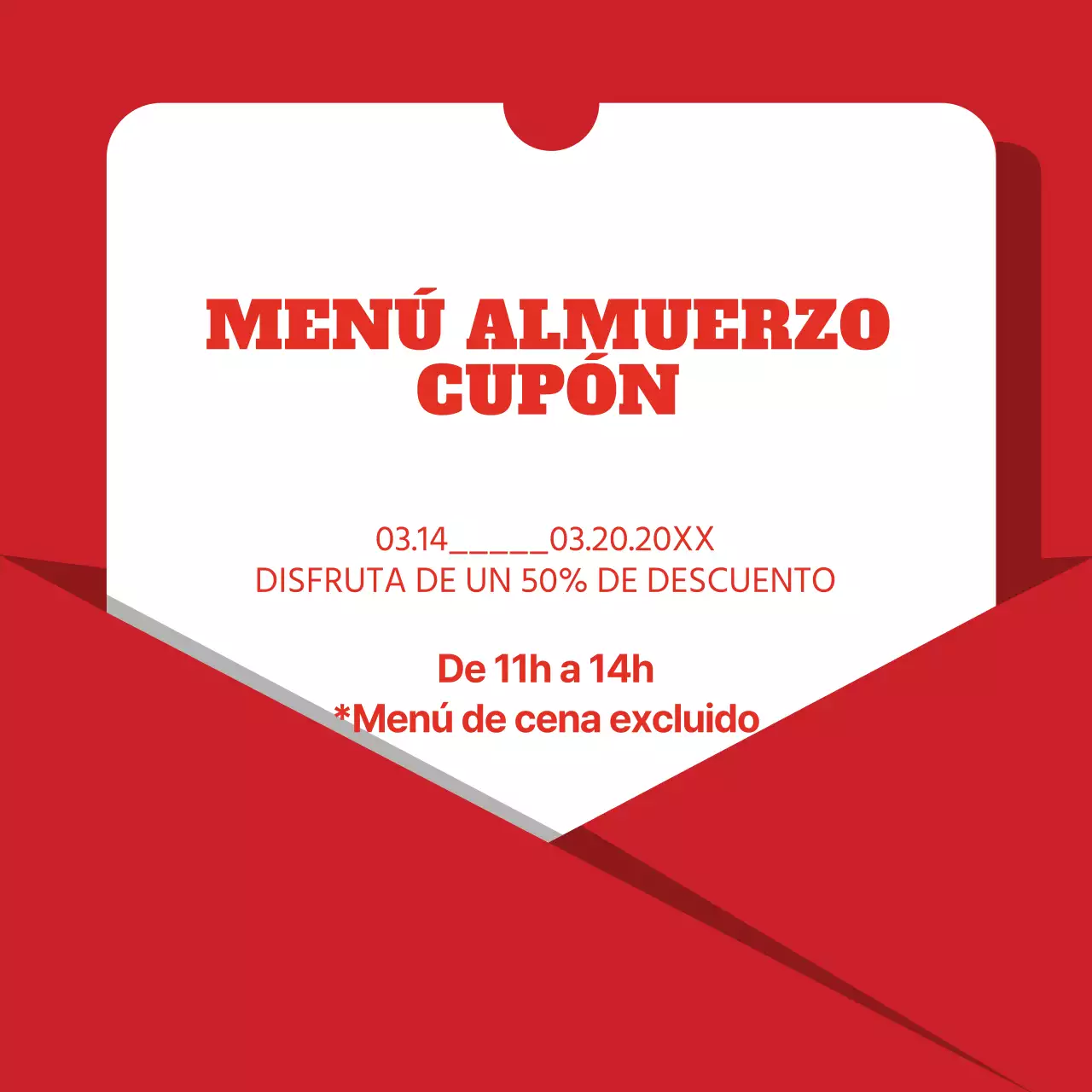 Cupones para restaurantes