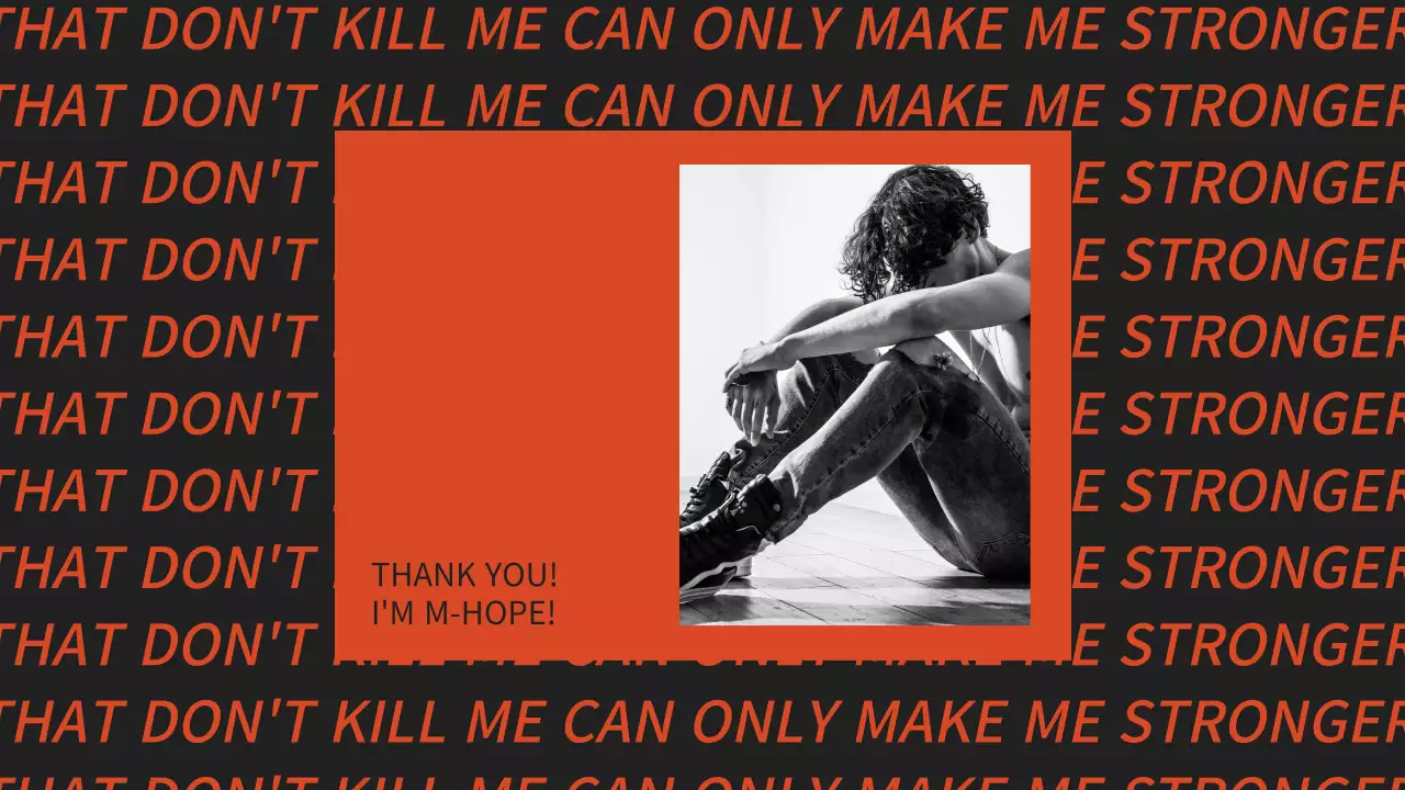 Orange Modern Dance Portfolio Presentation