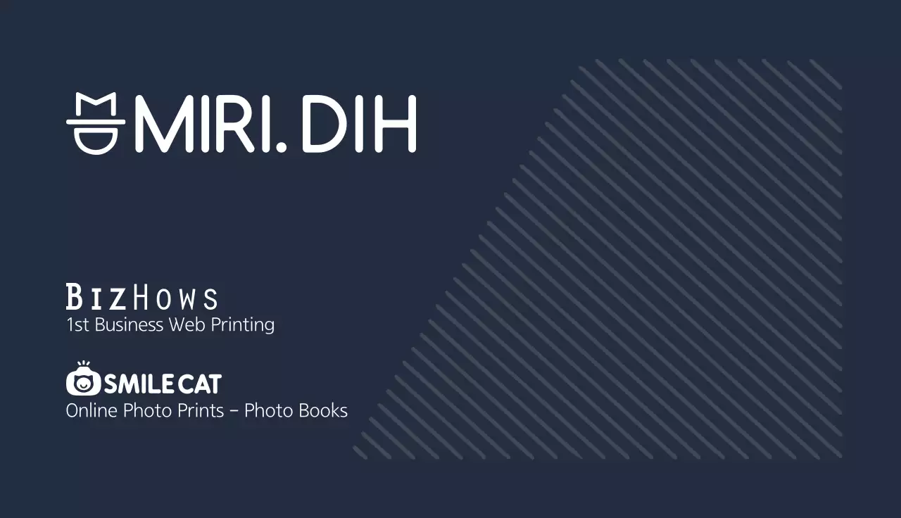 Corporate business cards